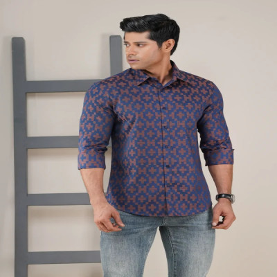 Relaxed Fit Printed Casual Shirt
