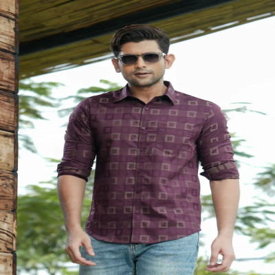 Relaxed Fit Printed Casual Shirt