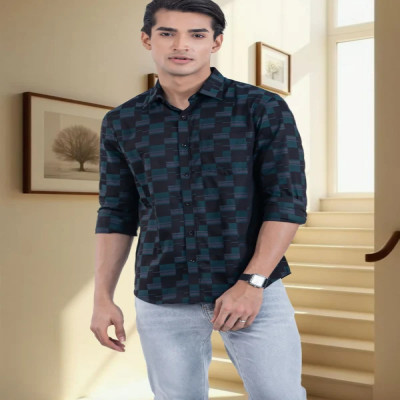 Relaxed Fit Printed Casual Shirt